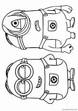 Coloring4free Despicable Coloring Pages Stuart Dave Related Posts sketch template