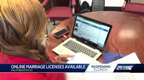 online marriage licenses available