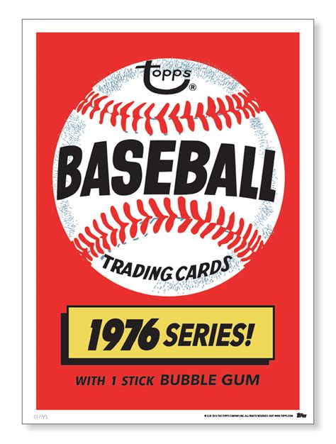 topps adds vintage baseball card wrappers   wall art offerings