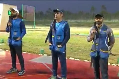 indian men win skeet team bronze  shotgun world cup news