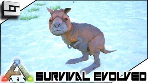 ark survival evolved baby procoptodon breeding se gameplay