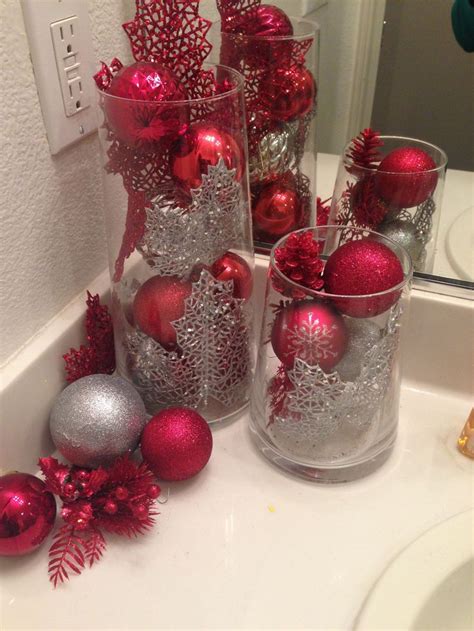 amazing christmas bathroom decorations   amaze  teracee christmas centerpieces