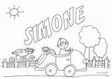 Simone Onomastico Conoscere Significato sketch template