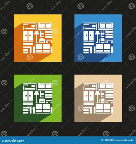 furniture icon concept design logo sign set vector stock vector illustration  minimalism