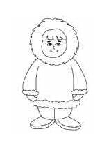 Eskimo Inuit Coloring Pages Boy Printable People Print Countries Template Coloringpagebook Kids Winter Craft Coloringhome Preschool Drawing Arctic Sketch Coloriage sketch template