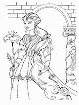 Coloring Pages Princess Barbie Realistic Castle Diamond Colouring Print Printable Adult Kids Adults Princesses Color Tale Fairy Getcolorings Book Girls sketch template