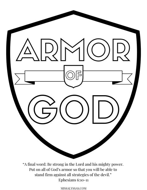 childrens armor  god series intro  alyssas