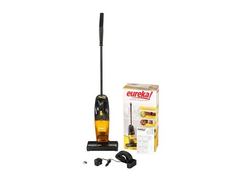eureka  quick     cordless stick  handheld vacuum yellowblack neweggcom