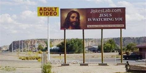 Jesus Is Watching You Adult Video Adult Video Advertisement Funny