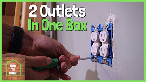 wire  outlets   box wiring  double receptacle  correct  youtube