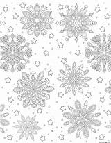 Flocons Adulte Neiges sketch template