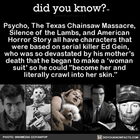 Psycho The Texas Chainsaw Massacre Silence Of Did You Know