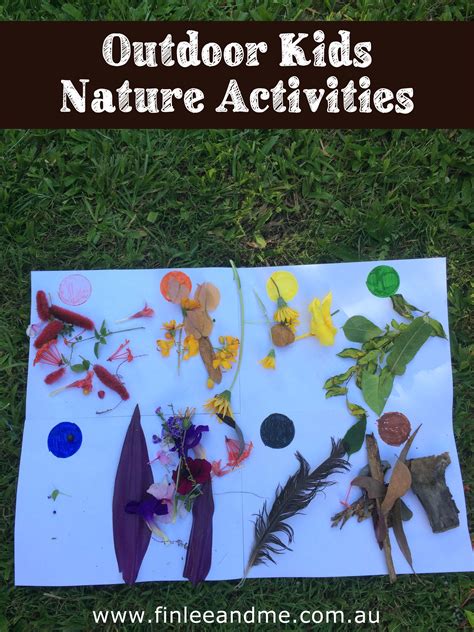 fun outdoor nature activities  kids  ages  stages finlee