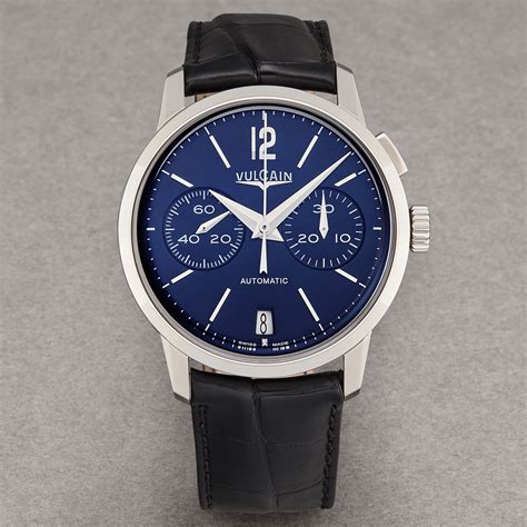 vulcain chronograph automatic  noble timepieces touch  modern