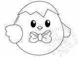 Chick Coloring Baby Pages Printable Easter Cute Outline Pot Gold Rainbow Kids Drawing Template Color Fingerprint Print Breakthrough Getdrawings Getcolorings sketch template