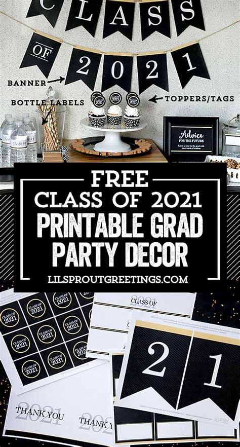 class   graduation party printables artofit