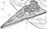 Star Wars Coloring Jedi Episode Pages Destroyer Return Printable sketch template