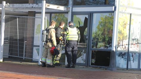 brand  voormalig pand van de aldi  stadskanaal rtv