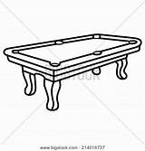 Table Pool Billiard Drawing Vectors Sports Game Icon Billiards Getdrawings Illustrations Iconfinder Bigstock sketch template