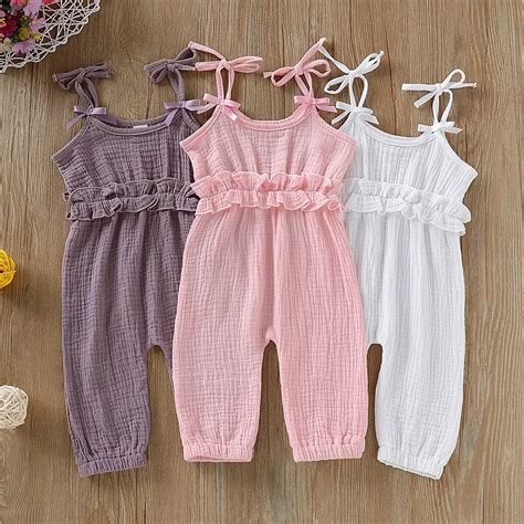 newborn summer baby girl clothes    months fashion bow solid
