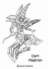 Magician Dark Coloring Pages Yu Gi Oh Color Exodia Colouring Dragon Eyes Red Print Hellokids Kids Forbidden Printable Getcolorings Popular sketch template