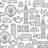 Londres Doodle Libretas Dibujados Telephone Coloriage Angleterre Cabine Anglaise Garde Cabina Hairstyleblog Téléphonique sketch template