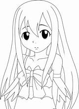 Coloring Pages Wendy Fairy Tail Anime Dessin Coloriage Erza Et Manga Color Printable Chibi Un Facile Getcolorings Noir Blanc Google sketch template