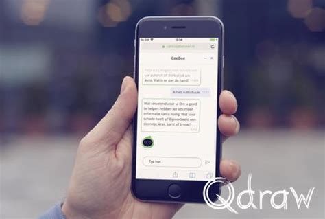centraal beheer lanceert slimme chatbot qdraw weblog
