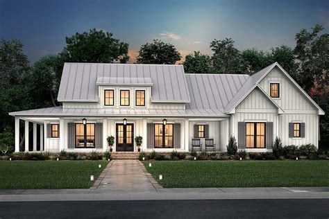 house plan  farmhouse style   sq ft  bed  bath