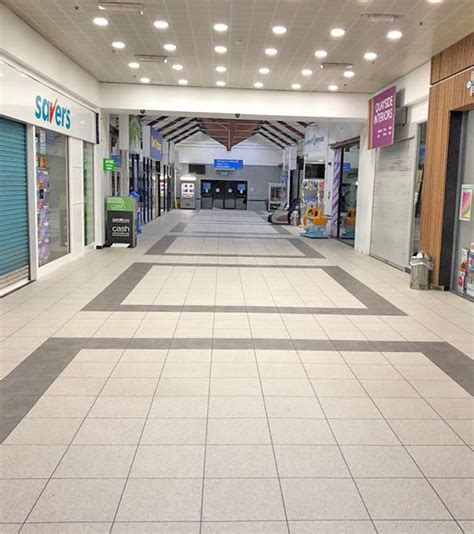 shopping mall floor supratile floor system