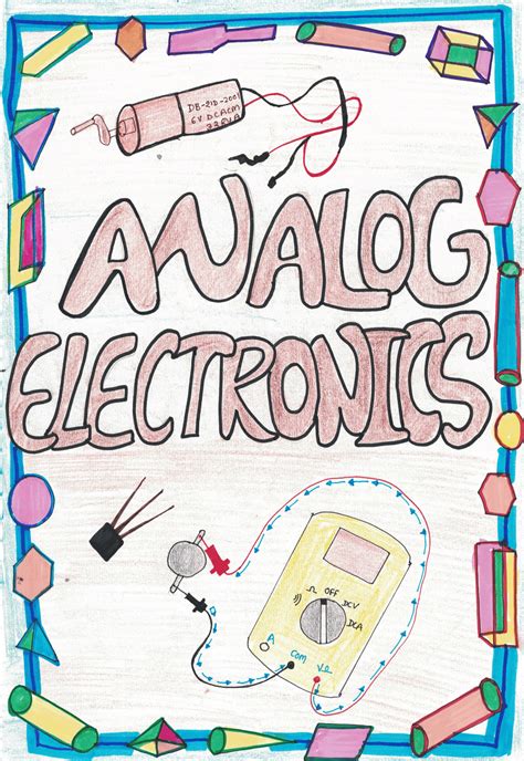 analog electronics handwritten color notes  gateesefe