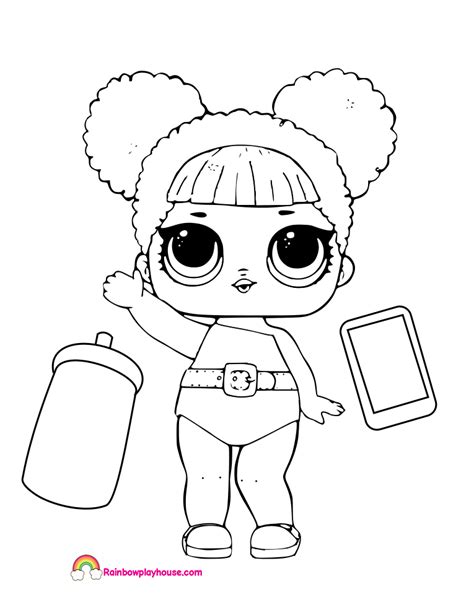 lol doll coloring pages  getcoloringscom  printable colorings