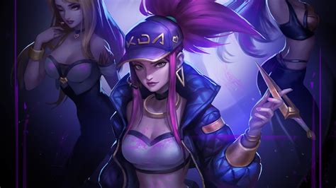 Kda Akali League Of Legends 4k Hd Games 4k Wallpapers