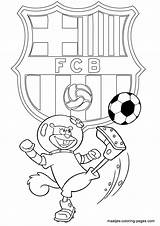 Barcelona Coloring Bayern Soccer Pages Fc Munich Munchen Sandy Logo Playing Madrid Real Club Color Maatjes Browser Window Print Barça sketch template