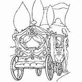 Cinderella Coloring Pages Chariot Three Prince Slipper Printable Friends Castle Toddler Glass Beautiful sketch template