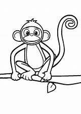 Monkey Branch sketch template