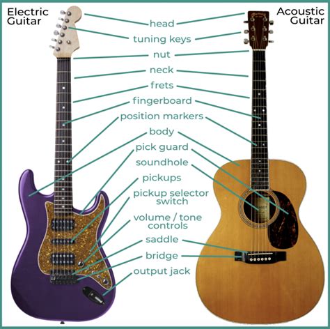 guitar parts electric acoustic liberty park