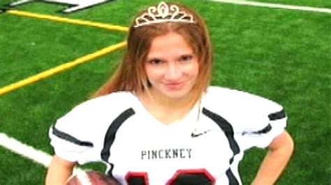 Michigan Girl Kicks Winning Field Goal After Being Named Homecoming