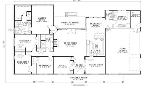 inspiring big house floor plans photo home plans blueprints