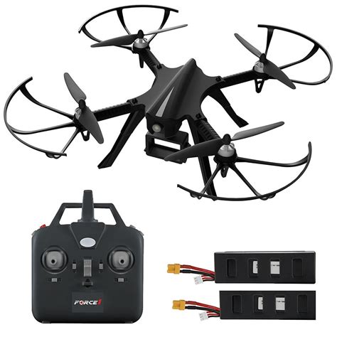 force  gopro compatible quadcopter hero    camera ready drone  brushless motors