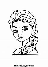 Coloring Elsa Frozen Pages Entitlementtrap sketch template