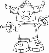 Juguetes Imprimir Robots Jugetes Dibujar Preescolar Seleccionar Dibujoscolorear Digi Acolorear sketch template