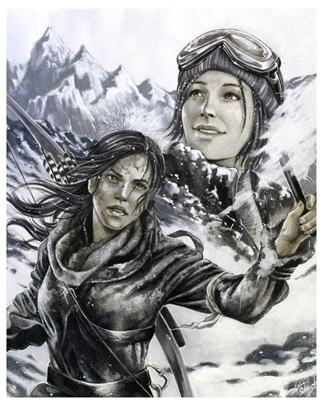 rise of the tomb raider discover by hollow moon on deviantart