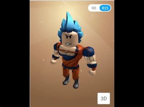 goku outfit roblox youtube