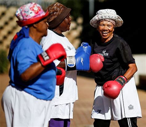 The Incredible Boxing Grannies Get Ahead