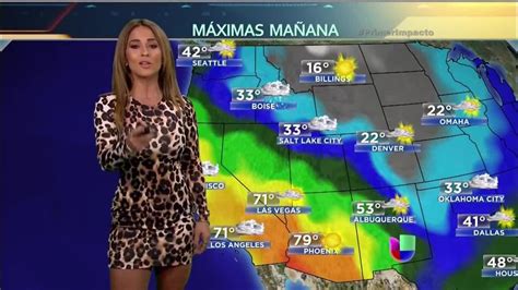 weather girl jackie guerrido sets temperatures soaring is