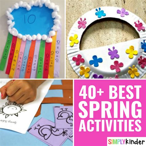 spring activities  kindergarten simply kinder