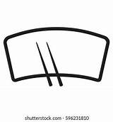 Wipers Windshield sketch template