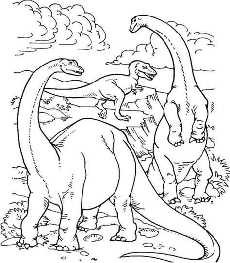 realistic dinosaur coloring pages coloring home   printable