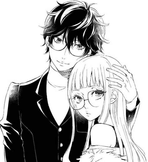 Kawaii Anime Girl Wearing Glasses